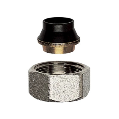 Raccord laiton à compression Ø12, écrou femelle - RBM