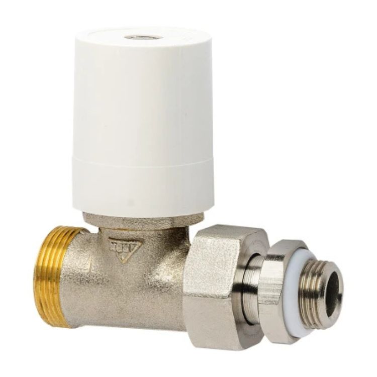 Robinet manuel pour radiateur eau chaude, droit mâle 1/2'' (15/21) - RBM