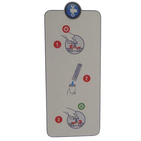 Cartouche filtre à eau - anticalcaire, polyphosphate, durée 6 mois - Aquawater