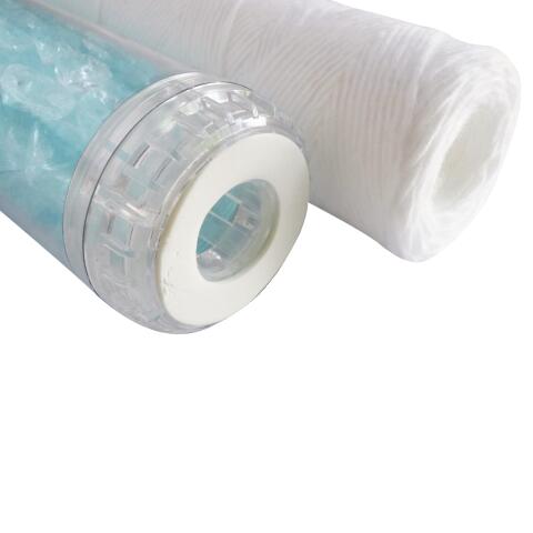 Lot de 2 cartouches filtre à eau - anti-impuretés et anticalcaire, durée 24 mois - Aquawater