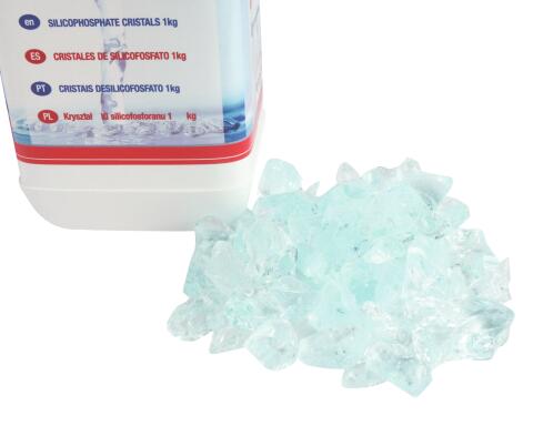 Recharge pour cartouche filtre à eau - anticalcaire et anticorrosion, silicophosphate 1 kg - Aquawater