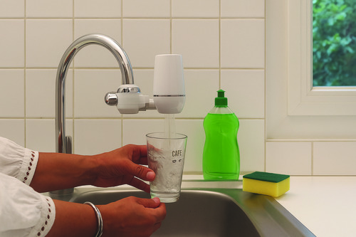 Filtre à eau pour robinet - Anti-impuretés, anti-goût et odeur - Aquawater