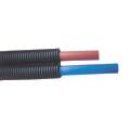 Tube PER gainé duo (rouge et bleu) Ø12 - longueur 100 m - Somatherm