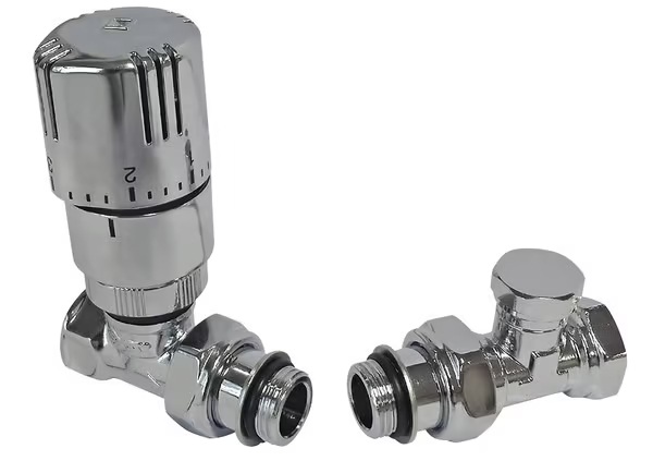 Kit thermostatique complet pour sèche-serviettes 1/2'' (15/21)