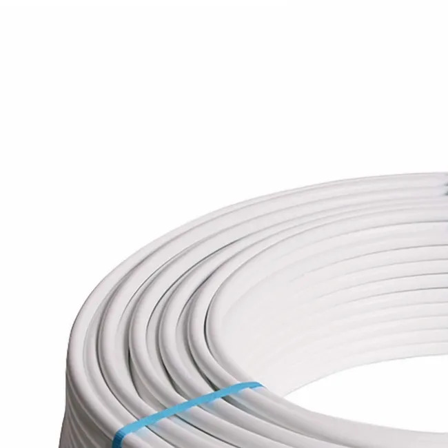 Tube multicouche nu blanc Ø16 - longueur 50 m - Tiemme