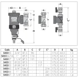 Désemboueur magnétique orientable pour chauffage, femelle 3/4"" (20/27) - Caleffi,Thermador