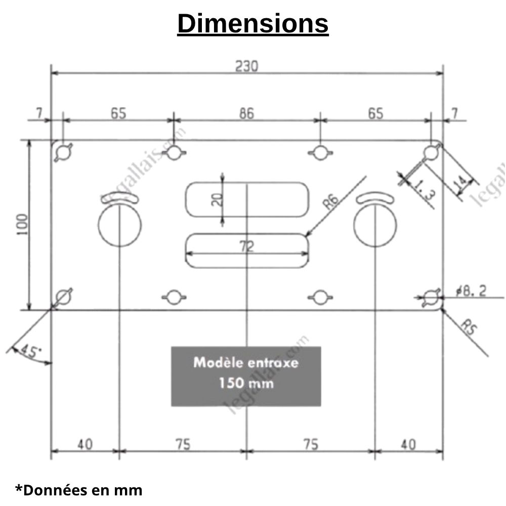 Sortie de cloison double PER à sertir Ø16 - femelle 1/2'' (15/21) - Anquier