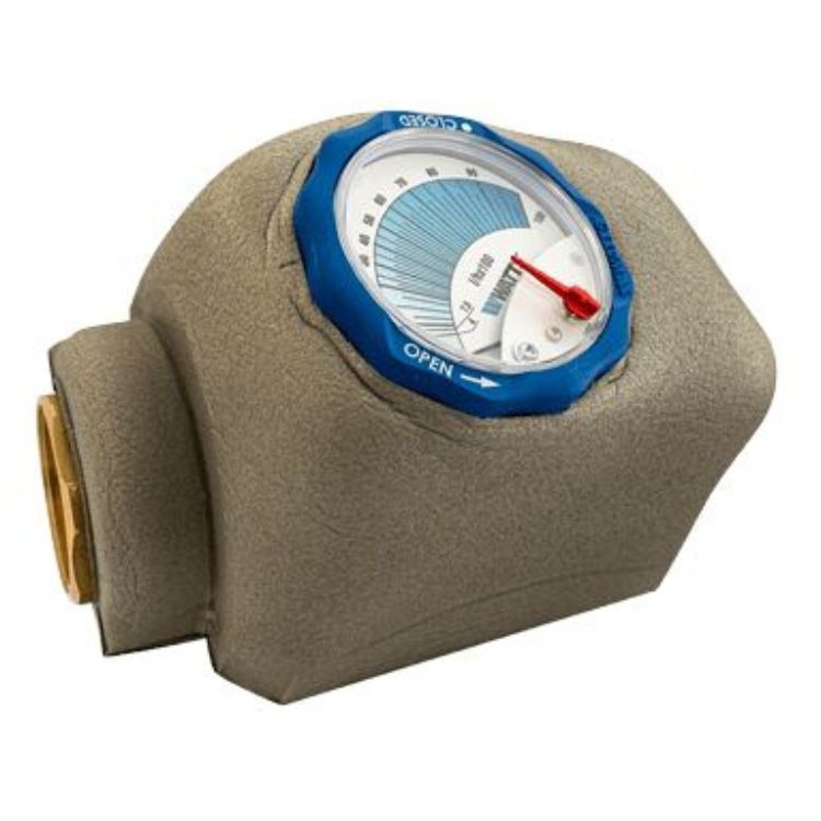 Vanne d'équilibrage statique iDROSET série CF femelle 1'' (26/34) pour chauffage, eau chaude et climatisation - Watts