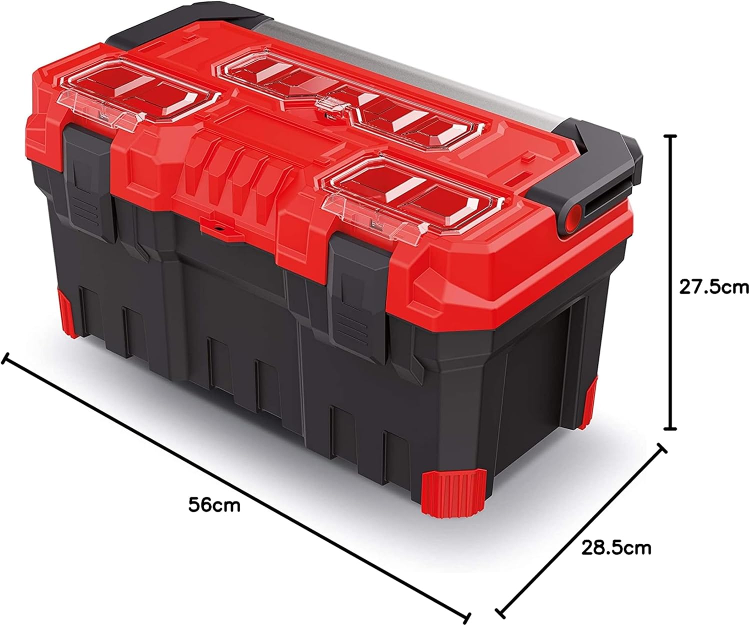 Boîte à outils - 1 plateau pour petites pièces - Titan Plus, Kistenberg